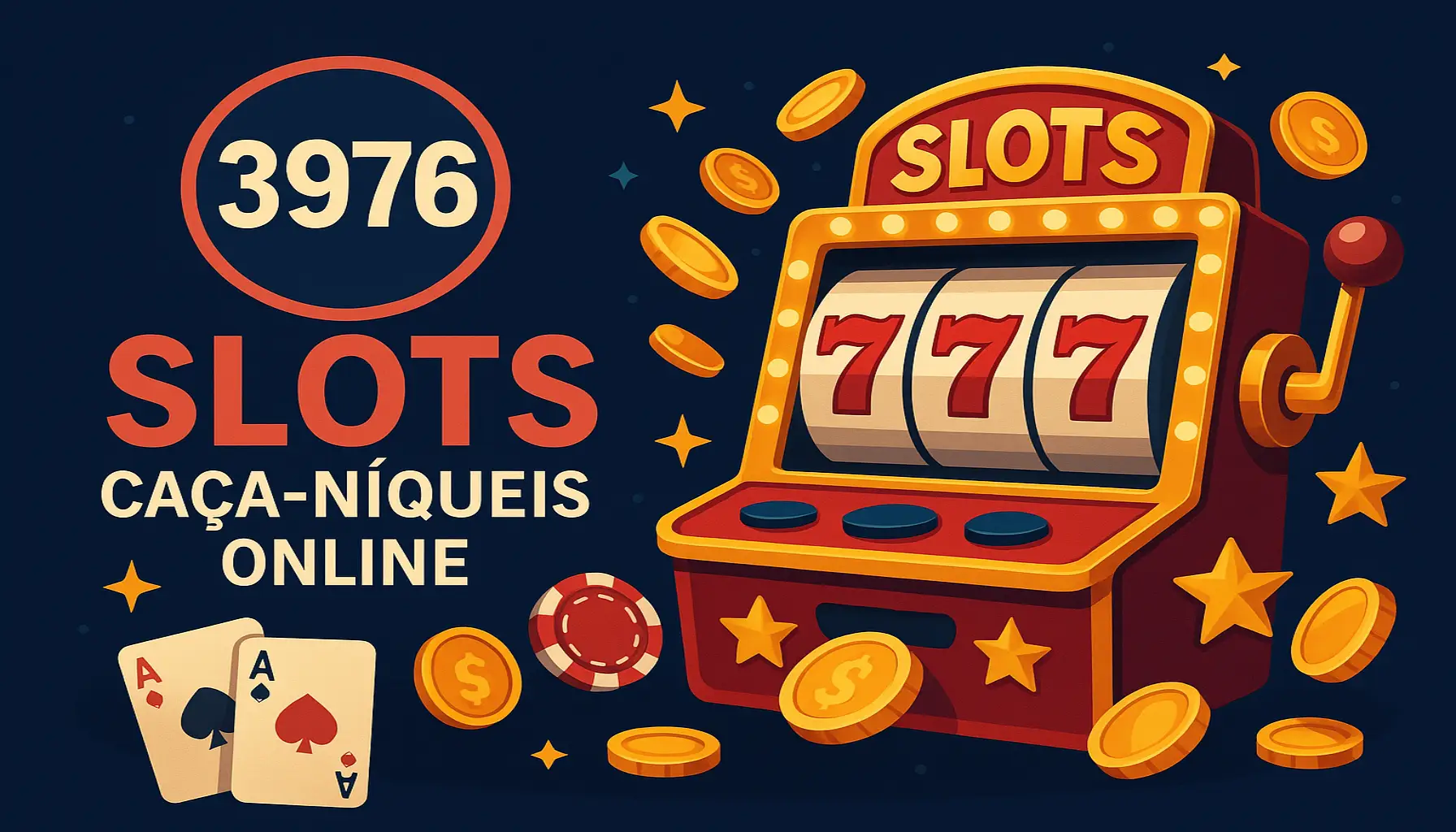 Explore o mundo das slot machines no 3976 Casino